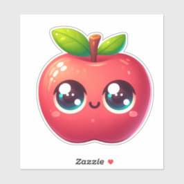 かわいいリンゴ シール