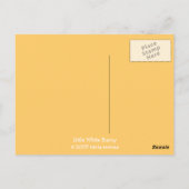 かわいいリールバニー ポストカード (裏面)