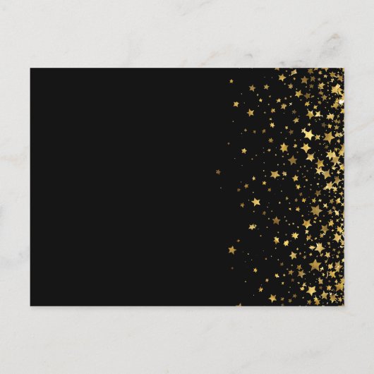 かわいいルック 誰 40 ハッピーバースデー フォトモンテージ インビテーションポストカード (裏面)