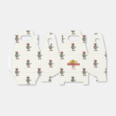 かわいいルドルフのクリスマスホリデー フェイバーボックス (折り畳みなし)