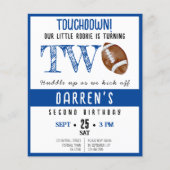 かわいいルーキーサッカー予算男の子2nd誕生日 (正面)