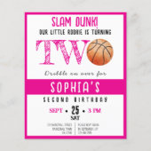 かわいいルーキーバスケットボールバジェットガール2nd誕生日 (正面)