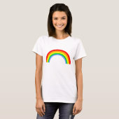 かわいいレイブレインボー Tシャツ (正面フル)