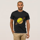 かわいいレイブ惑星土星 Tシャツ (正面フル)