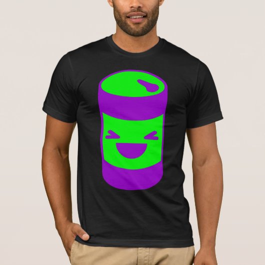 かわいいレイブ ソーダ ポップ 缶 Tシャツ (正面)