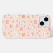 かわいいレインボーアニマル シームレス パターン | かわいい Case-Mate iPhoneケース (裏面 (横))