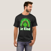 かわいいレインボーイズ親切なSt patricks dayハッピーラッキーH Tシャツ (正面フル)