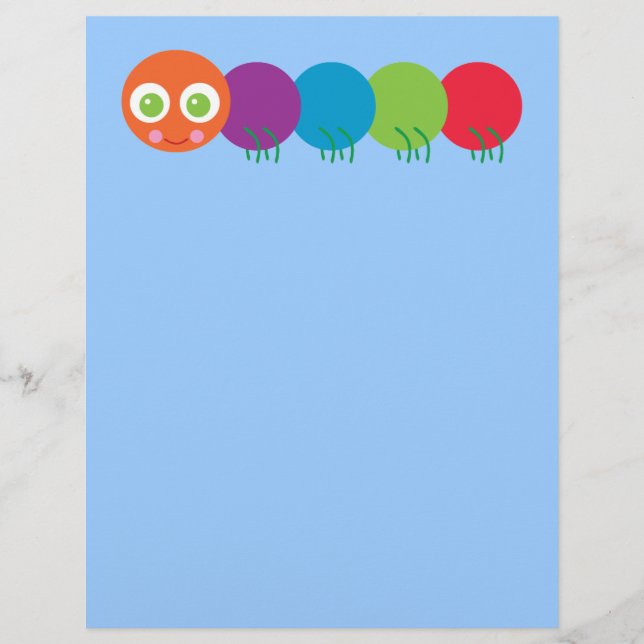 かわいいレインボーキャタピラ (正面)