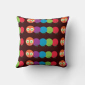 かわいいレインボーキャタピラ クッション (裏面)