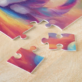 かわいいレインボーキャット ジグソーパズル (側面)