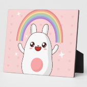 かわいいレインボークリップアート フォトプラーク (側面)