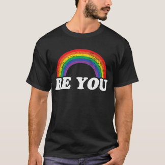 かわいいレインボーゲイプライドギフト Tシャツ