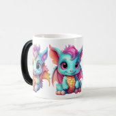 かわいいレインボードラゴン3 モーフィングマグカップ (正面左)