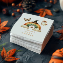 かわいいレインボーハロウィーンベビーシャワー