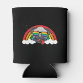 かわいいレインボーパグ 缶クーラー (裏面)