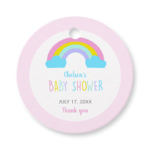 かわいいレインボーベビーシャワーおもしろいブライトパステルカラー