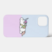 かわいいレインボーユニコーン, ママコーン, ユニコーンのママ Case-Mate iPhoneケース (裏面 (横))