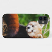 かわいいレッサーパンダくま Case-Mate iPhoneケース (裏面(横))