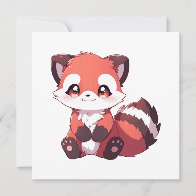  かわいいレッサーパンダ (正面)