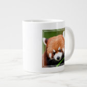 かわいいレッサーパンダ ジャンボコーヒーマグカップ (正面右)