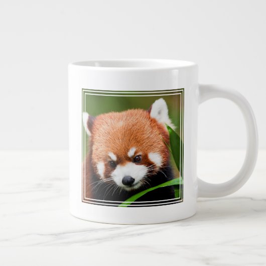 かわいいレッサーパンダ ジャンボコーヒーマグカップ (右)