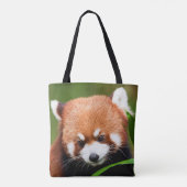 かわいいレッサーパンダ トートバッグ (裏面)