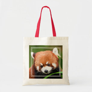 かわいいレッサーパンダ トートバッグ