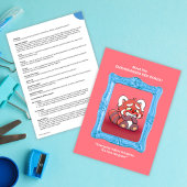 かわいいレッサーパンダ| 子供のためのSELツール| 感情カード