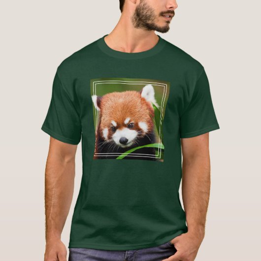 かわいいレッサーパンダ Tシャツ (正面)