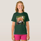 かわいいレッサーパンダ Tシャツ (正面フル)