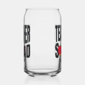 かわいいレッドアップル先生分隊 ガラス缶 (右)