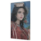 かわいいレディのクリップボード クリップボード (左)