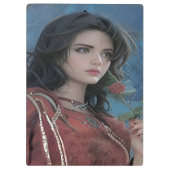 かわいいレディのクリップボード クリップボード (裏面)