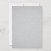 かわいいレディバグの1歳誕生日招待状 招待状 (裏面)