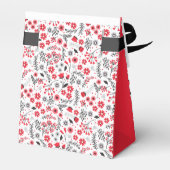 かわいいレディーレディーレディーバグ赤ちゃんシャワー フェイバーボックス (裏面サイド)