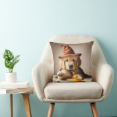 かわいいレトリバー魔法使い枕 クッション (椅子)