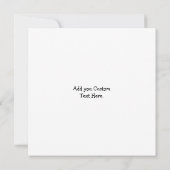 かわいいレトロお母さんと娘のベーキング カード (裏面)