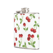 かわいいレトロさくらんぼ フラスク (左)