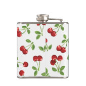 かわいいレトロさくらんぼ フラスク (裏面)