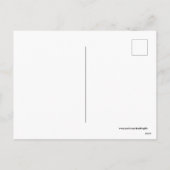 かわいいレトロなヴィンテージがコーヒーを出す シーズンポストカード (裏面)