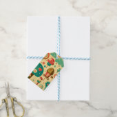 かわいいレトロなヴィンテージアイスクリーム ギフトタグ (より糸付き)