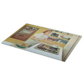 かわいいレトロなヴィンテージ料理キッチンレディ カッティングボード (角)