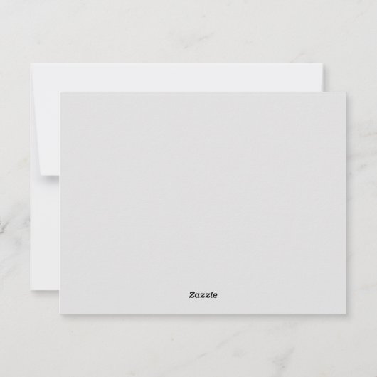 かわいいレトロな花イースターカード シーズンカード (裏面)