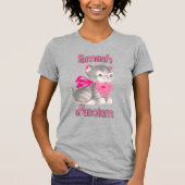 かわいいレトロの子猫 – Smash Fasism Tシャツ (正面)