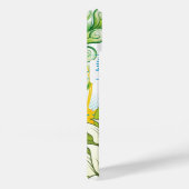 かわいいレトロの花と女の子らし星グランジ、 Case-Mate iPhoneケース (裏面 / 右)