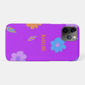 かわいいレトロの花 Case-Mate iPhoneケース (裏面(横))