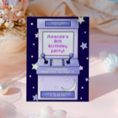 かわいいレトロアーケードゲーム子供の誕生日招待状 招待状