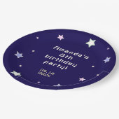 かわいいレトロアーケードゲーム子供の誕生日 ペーパープレート (アングル)