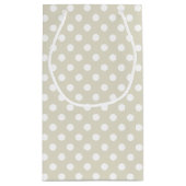 かわいいレトロガールカクテル抱き枕 スモールペーパーバッグ (裏面)