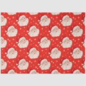 かわいいレトロクリスマスサンタデクページ 薄葉紙 (正面)